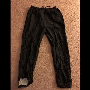 Black 90’s style joggers